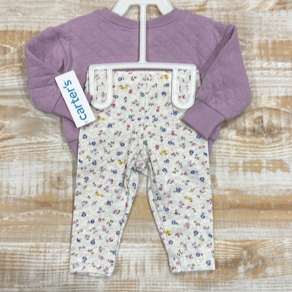 Bundle of 2 Carter's Baby Girl Outfit Sets in Size 6 Months NWT - Picture 5 of 6